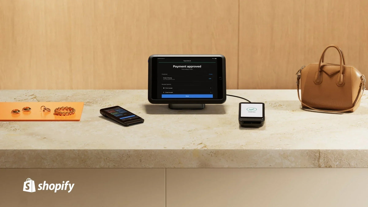 Shopify POS en 2026 : caisse unifiée web et magasin, tarifs et matériel France, guide de l'agence Stellar Projects