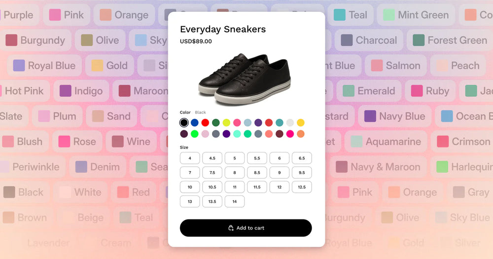 2048 variantes Shopify
