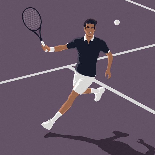 Chaussures de tennis Auteuil blanches et vertes, modèle Shopify Stellar.