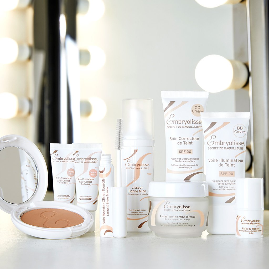 Crème Hydratante Embryolisse Lait-Crème Concentré visage et corps tube blanc cosmétique agence Shopify