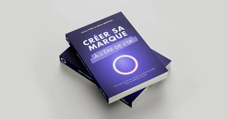Couverture du livre Créer sa marque à l'ère de l'IA